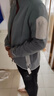 ARC'TERYX始祖鳥(niǎo) COVERT CARDIGAN 保暖 女子 抓絨衫 機械灰/隱秘灰 M 曬單實(shí)拍圖