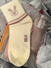 貓人兒童襪子女童【夏季薄款+運(yùn)動(dòng)潮流】中筒襪女寶寶發(fā)育期休閑棉襪 曬單實(shí)拍圖