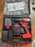 歐萊德 手電鉆電鉆電動(dòng)螺絲刀家用充電式手鉆電起子電批電動(dòng)工具 【升級無(wú)刷21v】?jì)呻娨怀?豪華鉆頭套工具箱 曬單實(shí)拍圖
