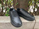 回力瑞男鞋秋冬2025工作鞋子男百搭美式板鞋男款運動(dòng)休閑黑色廚房防滑鞋 K085黑色 42 曬單實(shí)拍圖