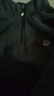 探拓（TECTOP）抓絨衣 戶(hù)外加厚保暖女抓絨衣純色立領(lǐng)半開(kāi)衫柔軟舒適抓絨衣 WZRY034 女款黑色 L 曬單實(shí)拍圖