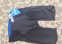 速比濤（Speedo）【潘展樂(lè )同款】Fit泳感健身專(zhuān)業(yè)游泳競速及膝泳褲男 黑/藍 38 曬單實(shí)拍圖