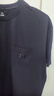 安德瑪（UNDERARMOUR）春夏Pocket男女口袋運動(dòng)休閑短袖T恤1389372 黑色001 XL 曬單實(shí)拍圖