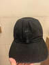 MO&Co.洗水斑駁棉質(zhì)牛仔爛邊棒球帽摩安珂 黑色 曬單實(shí)拍圖