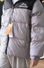 雪中飛【雙面穿】?jì)和鸾q服冬新款男女童保暖加厚面包服外套 橄欖灰綠 140 曬單實(shí)拍圖