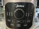 美的（Midea）快燉電燉鍋電砂鍋 陶瓷全自動(dòng)450W雙環(huán)火智能燉湯盅煲湯紫砂鍋煮粥7L電熱鍋一體多功能鍋 DGE65J56 曬單實(shí)拍圖
