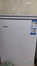 海爾（Haier）100升低霜小冰柜家用商用 冷藏柜冷凍柜兩用冰柜京東自營(yíng)小型冰箱小型冷柜BC/BD-100GHW9D國家補貼 曬單實(shí)拍圖