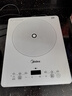 美的（Midea）家用電磁爐電陶爐電池爐2200W大功率猛火新型電磁灶一體微晶面板爆炒炒菜智能定時(shí)火鍋爐MC-E22B60 曬單實(shí)拍圖