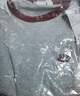 蓋璞女裝2025夏季新款刺繡logo撞色包邊坑條短袖T恤活力上衣766080 曬單實(shí)拍圖