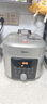 美的（Midea）小飛俠沸騰濃香雙模式電壓力鍋0氟0涂層雙膽高壓鍋5L智能預(yù)約家用煲湯4-6人煮飯煲E5825N輕音泄壓 曬單實拍圖