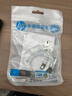 惠普（HP）DHH-1112C有線(xiàn)耳機半入耳式3.5mm接口 電腦手機通用適用蘋(píng)果安卓 白色 四六級 曬單實(shí)拍圖