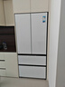 美的（Midea）503超薄平嵌法式多門(mén)四門(mén)家用冰箱大容量一級能效無(wú)霜底部散熱BCD-503WUFPZM(E)流蘇白 曬單實(shí)拍圖