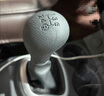 汽車(chē)手動(dòng)擋硅膠檔把套貨車(chē)皮卡橢圓形防滑排擋保護套通用擋把頭套 橢圓形五檔【黑色】 曬單實(shí)拍圖