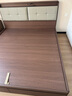 臻享家 全實(shí)木床 雙人床現代簡(jiǎn)約橡木高箱床氣壓儲物床帶抽屜床臥室家具 胡桃色|橡木床（單床） 【旗艦版全橡木床板】1.8*2.0m氣壓結構 曬單實(shí)拍圖