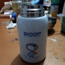 史努比（SNOOPY）兒童保溫杯帶吸管316不銹鋼男女學(xué)生兩用幼兒園寶寶雙蓋水杯子 藍 曬單實(shí)拍圖