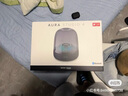 哈曼卡頓（Harman/Kardon）琉璃4代 360度環(huán)繞立體聲 菱形氛圍燈效 下沉式低音炮 桌面藍牙音箱 Aura Studio4黑色 曬單實(shí)拍圖