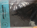 杰克·瓊斯（JACK&JONES）男裝夏季新款logo刺繡日常休閑百搭舒適短筒襪子22521Q028 黑色E41 2雙 L 曬單實(shí)拍圖