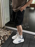 Lee男鞋新款夏季透氣休閑鞋男士百搭韓版運動(dòng)板鞋學(xué)生潮牌舒適鞋子男 曬單實(shí)拍圖