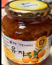 全南蜂蜜柚子茶580g  韓國(guó)進(jìn)口果醬VC水果茶搭配早餐冷熱沖飲節(jié)日禮品 曬單實(shí)拍圖