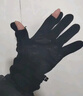 回力保暖手套男女士秋冬季騎行露指可觸屏加絨防寒風(fēng)外賣(mài)騎行防滑手套 曬單實(shí)拍圖