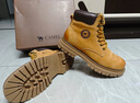 駱駝（CAMEL）【王俊凱同款】馬丁靴男秋冬2025新款大黃靴女戶外工裝靴登山鞋子 GE122W7757T 金黃色（男款） 42 曬單實拍圖