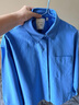 優(yōu)衣庫女裝/男女同款牛津紡箱型襯衫/襯衣合作款25秋冬新款479974 479974/64湖藍色 L 曬單實(shí)拍圖