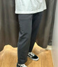 優(yōu)衣庫男裝女裝水洗寬松休閑束腳褲/長(cháng)褲/休閑褲25秋冬新款479965 479965/08深灰色 M 曬單實(shí)拍圖