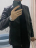 皮爾卡丹（pierre cardin）2025年新款痞帥潮流青年皮衣男款帥氣PU外套春秋裝韓版修身皮夾克 8931黑色 2XL【適合125-140斤】 曬單實(shí)拍圖
