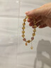 黃塔晶黃水晶手鏈招財轉運旺事業(yè)黃發(fā)晶手串草莓晶招桃花女生禮物 黃塔晶/草莓晶 手圍14cm 曬單實(shí)拍圖