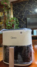 美的（Midea）家用空氣炸鍋免翻面 新款AI智能烹飪 全自動(dòng)電子觸控 可視大視窗 大容量5.3L金屬內腔 MF-KZC5388 曬單實(shí)拍圖