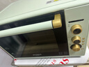 柏翠(petrus)【政府補貼】電烤箱家用40L容量搪瓷內(nèi)膽?yīng)毩⒖販責犸L循環(huán)PE3040GLC  曬單實拍圖
