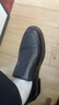 奧康官方男鞋 套腳正裝休閑簡約舒適日常男士素面中青年男士皮鞋 黑色 39 245mm 曬單實拍圖