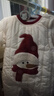 婧麒（JOYNCLEON）新生嬰兒衣服秋冬季保暖連體衣寶寶加厚保衣外出亮面棉衣冬裝 雪人Jlt174598 80cm 曬單實(shí)拍圖