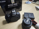 佳能（Canon）【找客服領(lǐng)優(yōu)惠券】EOS R50 18-45套機 黑色 曬單實(shí)拍圖