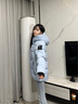 波司登25新款羽絨服女短款90絨冰雪運動(dòng)時(shí)尚冬季連帽保暖外套B250246806 雪影藍5A29 XS 155/80A 體重約100斤以?xún)?曬單實(shí)拍圖