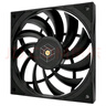 Thermalright(利民) TL-H12015B 三相六極馬達 S-FDB V2軸承 120mm標準15mm厚度風(fēng)扇 1900轉PMW 4pin調速  曬單實(shí)拍圖