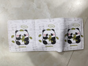 趣木也熊貓三折錢(qián)包女個(gè)性卡通小零錢(qián)包學(xué)生短款折疊皮夾卡包一體卡包 三折錢(qián)包（葉子熊貓）大鈔位+卡位 曬單實(shí)拍圖