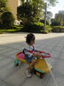 babycare扭扭車(chē) 溜溜車(chē) 寶寶搖擺車(chē)男女 兒童平衡車(chē)3歲以上 靜音輪 【騎溜組合】紐奇路黃+三輪車(chē)紅 曬單實(shí)拍圖
