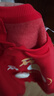 巴拉巴拉童裝嬰兒內(nèi)著連體衣新生兒哈衣爬服寶寶衣服2025新年季新款拜年服 中國紅60611 80cm 曬單實(shí)拍圖