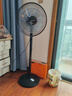 艾美特(Airmate)七葉家用遙控電風(fēng)扇大風(fēng)量7檔落地扇預定時(shí)加高電扇 黑色遙控款 加高 底盤(pán)加重加寬 曬單實(shí)拍圖