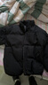JEANSWEST LIFE棉衣男冬季2025新款外套男加厚潮流保暖棉服 黑色MYM24-99999 XL （建議140-165斤） 曬單實(shí)拍圖