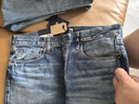 Levi's?BLUETAB?【商場(chǎng)同款】25年秋冬新款男士牛仔褲501A5875 航海藍 34 (32) 曬單實(shí)拍圖