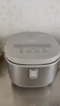 美的（Midea）電飯煲 0涂層電飯鍋4升 316L不銹鋼內膽3-4人家用多功能無(wú)涂層微壓智能預約MB-RE476S 曬單實(shí)拍圖