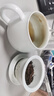 昌南茶杯 影青陶瓷景德鎮茶水分離茶具過(guò)濾帶蓋辦公泡茶杯 節節高升 曬單實(shí)拍圖
