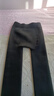 莫代爾羊羔絨一體棉褲女外穿秋冬打底褲高腰加絨加厚東北特厚保暖褲 黑色踩腳款600克 L 適合100-120斤 曬單實(shí)拍圖