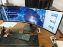三星玄龍騎士G9 49英寸電競144Hz帶魚(yú)屏 5K曲面1000R游戲屏幕雙2K臺式筆記外接HDR600電腦顯示器1ms 144Hz LS49FG912ECXXF 曬單實(shí)拍圖