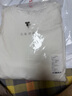拇指白小T【可機洗拒水鵝絨T】秋冬男女羽絨保暖T恤上衣打底衫 男皓白 XL 曬單實(shí)拍圖