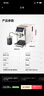 Barsetto【政府補貼】百勝圖辦公室咖啡機家用全自動(dòng)意式咖啡機研磨一體奶泡系統現磨咖啡豆 BAE-LX1米白色 曬單實(shí)拍圖