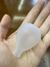 迪福倫防水指套腳趾套灰指甲泡藥指套手指腳趾洗澡防水保護(hù)套傷口專用套 【手指腳趾適用】3個小款（白+藍(lán)+膚） 曬單實(shí)拍圖