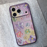 迷炫【進(jìn)口素皮】適用蘋(píng)果17promax手機殼iPhone17手機保護套女生新款羽紗多彩花時(shí)尚鏡頭全包防摔超薄 【羽紗多彩花紫】立體浮雕+全包防摔+暗紫 iPhone 17 Pro Max 曬單實(shí)拍圖